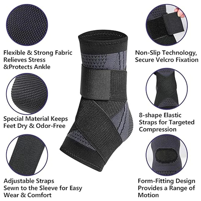 Pressurized Bandage Ankle Support Ankle