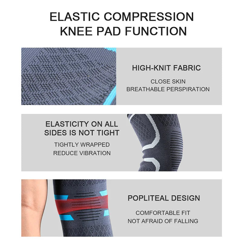 Fitness Knee Support Braces Elastic