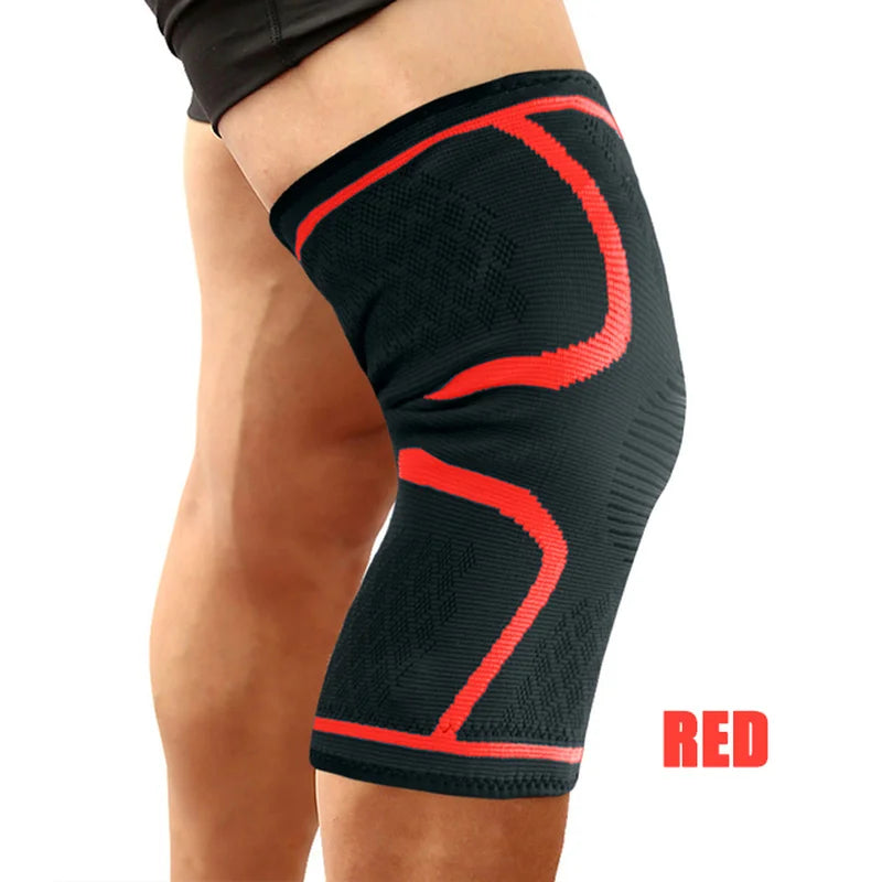 Knee Brace Compression Sleeve Support Sport Joint Arthritis Patella Stabilizer
