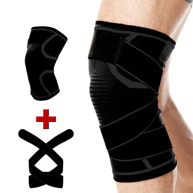 Knee Pad Elastic Bandage Support Protector for Fitness Sport Running Arthritis