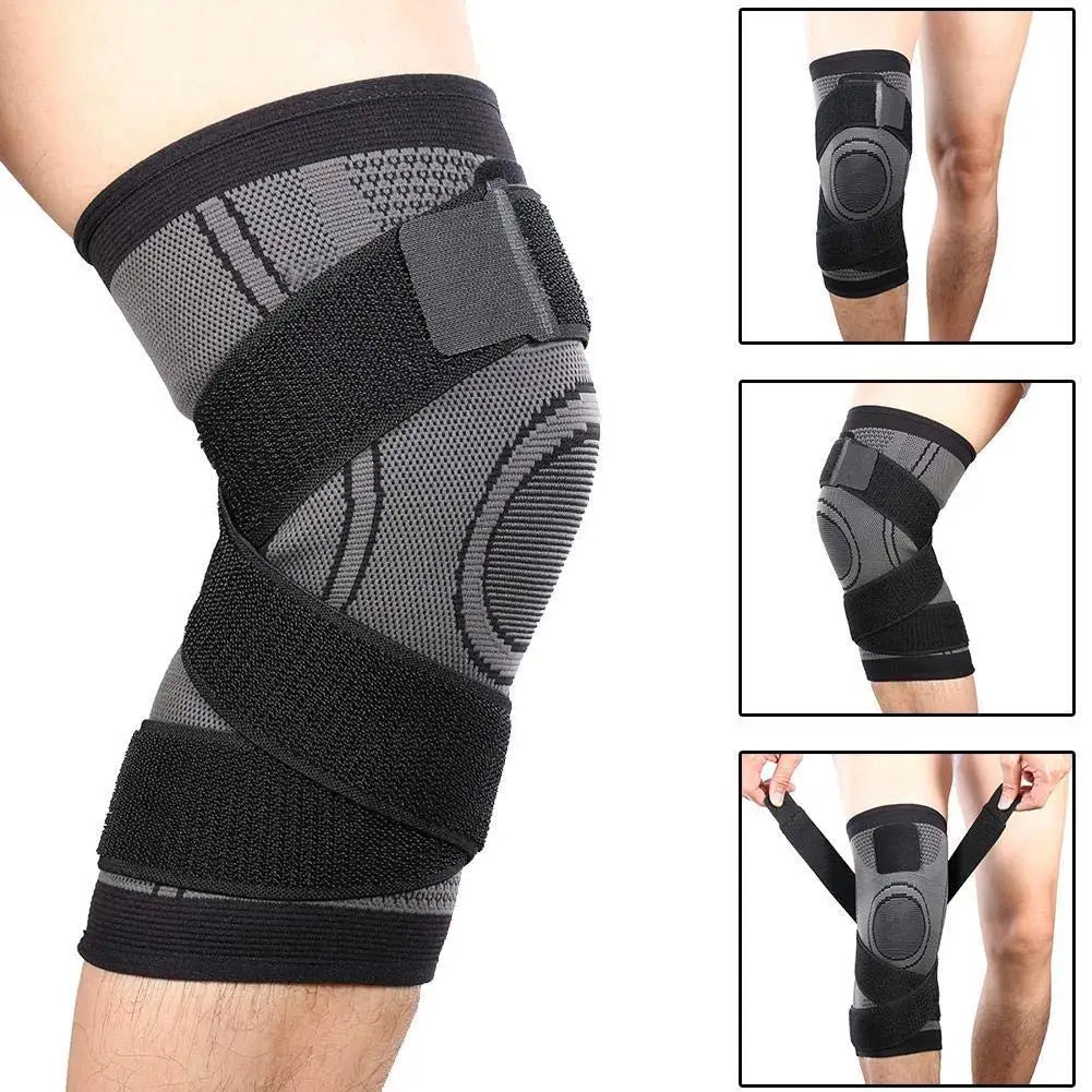 Knee Pad Elastic Bandage Support Protector for Fitness Sport Running Arthritis