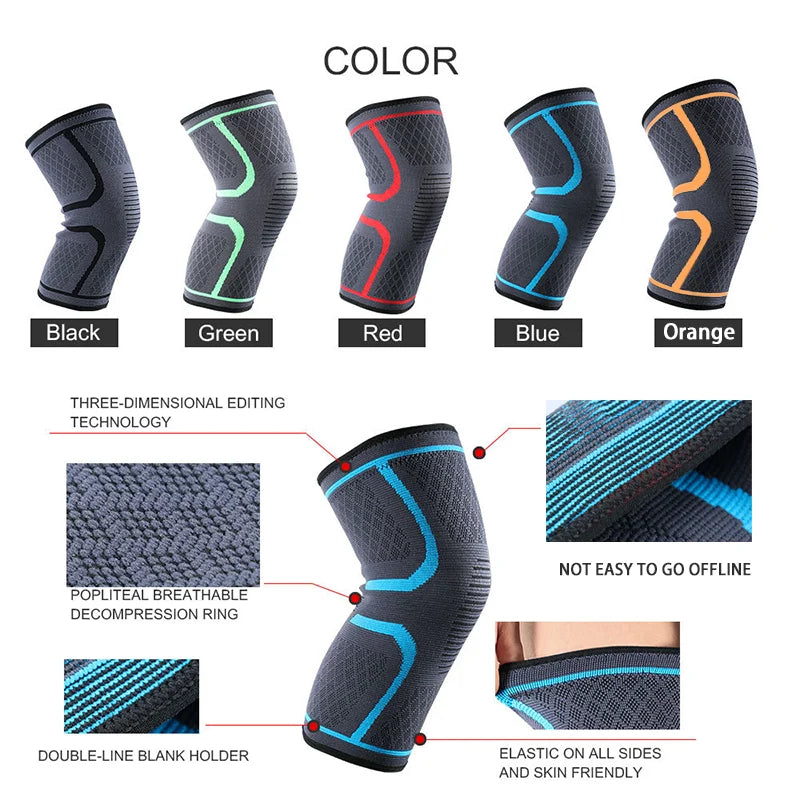 Fitness Knee Support Braces Elastic