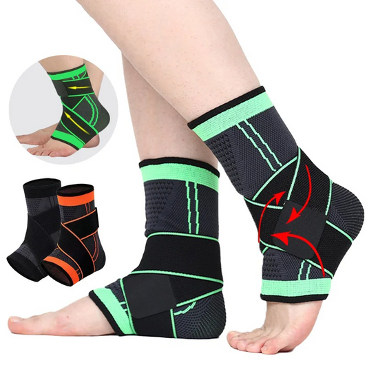 Sports Ankle Brace Bandage pressurized Support Football Climbing Foot Protection