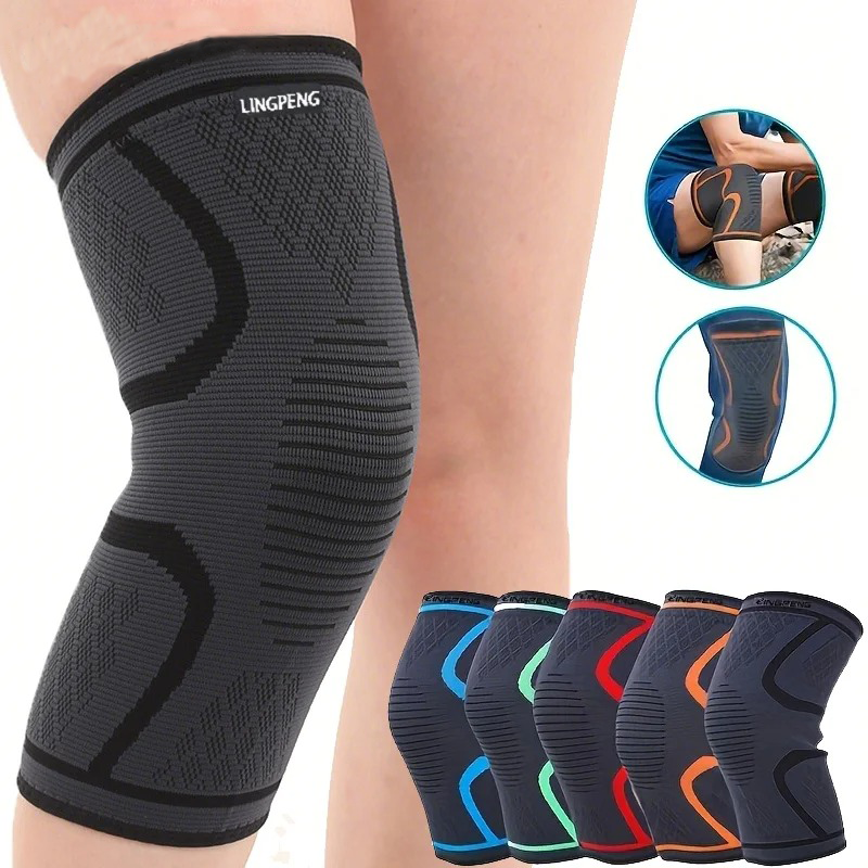 Knee Brace Compression Sleeve Support Sport Joint Arthritis Patella Stabilizer